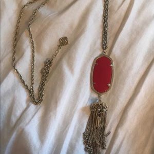 Kendra Scott Rhyne Necklace Red